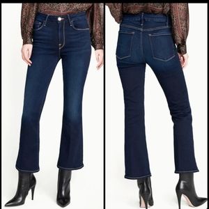 Frame Denim Le Crop Mini Boot Jeans Pants